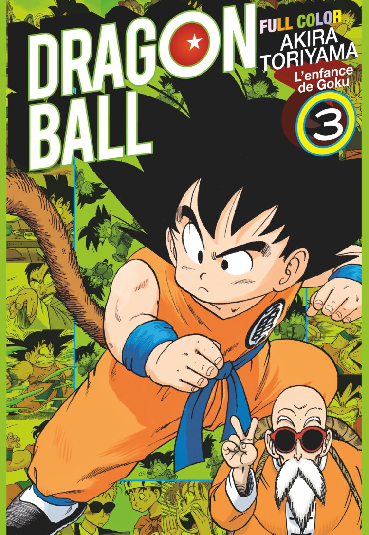 Dragon Ball - Full Color - L'enfance de Goku - Tome 03 - Akira Toriyama - GLENAT