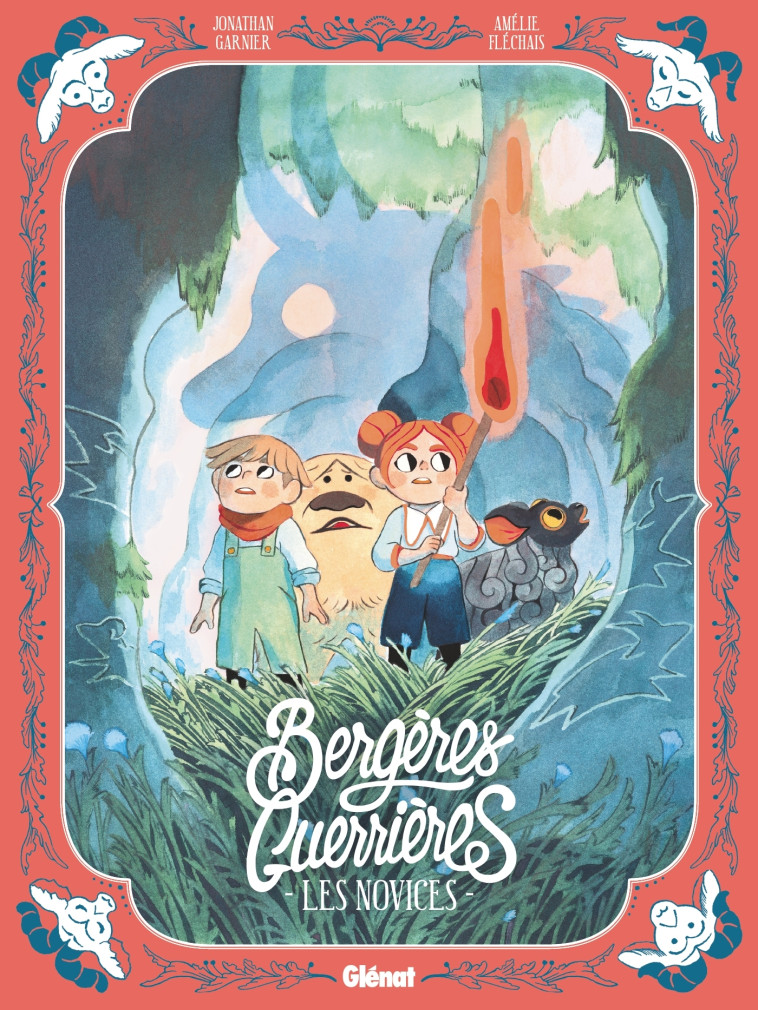 Bergères Guerrières Les Novices - Jonathan Garnier, Amélie Fléchais, Jonathan Garnier, Amélie Fléchais - GLENAT JEUNESSE