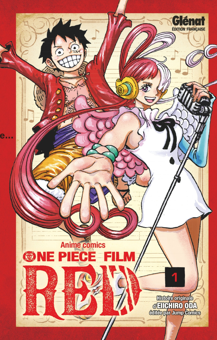 One Piece Anime comics - Film Red - Tome 01 - Eiichiro Oda - GLENAT