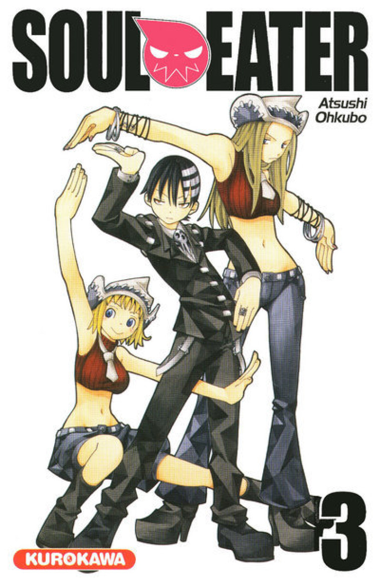 Soul Eater - tome 3 - Atsushi Ohkubo, Fabien Vautrin, Atsushi Ohkubo, Fabien Vautrin - KUROKAWA