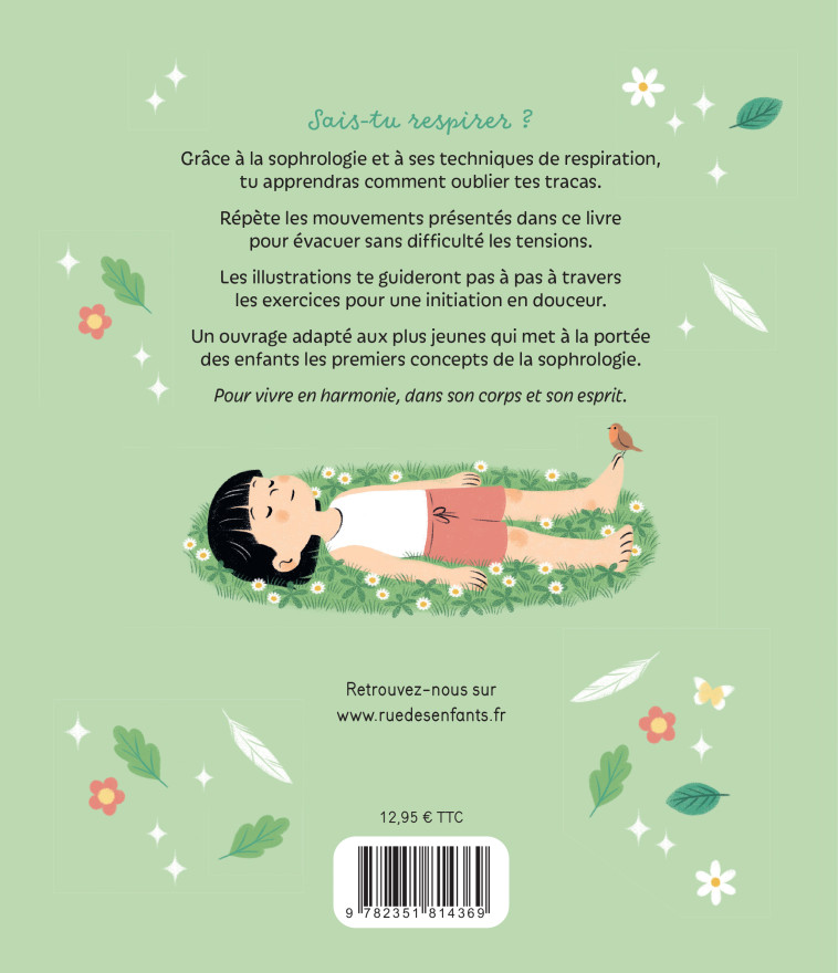 Respire ! Mes premiers pas en sophrologie... - Claire Lucq, Ninon C Maufé, Claire Lucq, Ninon C Maufé - CTP RUE ENFANTS