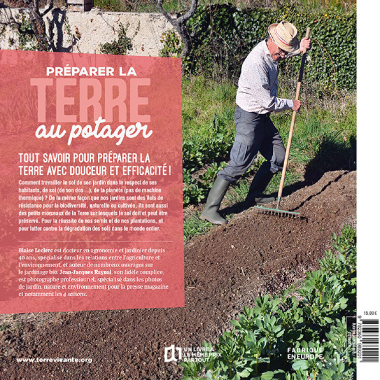 Préparer la terre au potager - BLAISE LECLERC, Jean-Jacques Raynal, BLAISE LECLERC, Jean-Jacques Raynal - TERRE VIVANTE