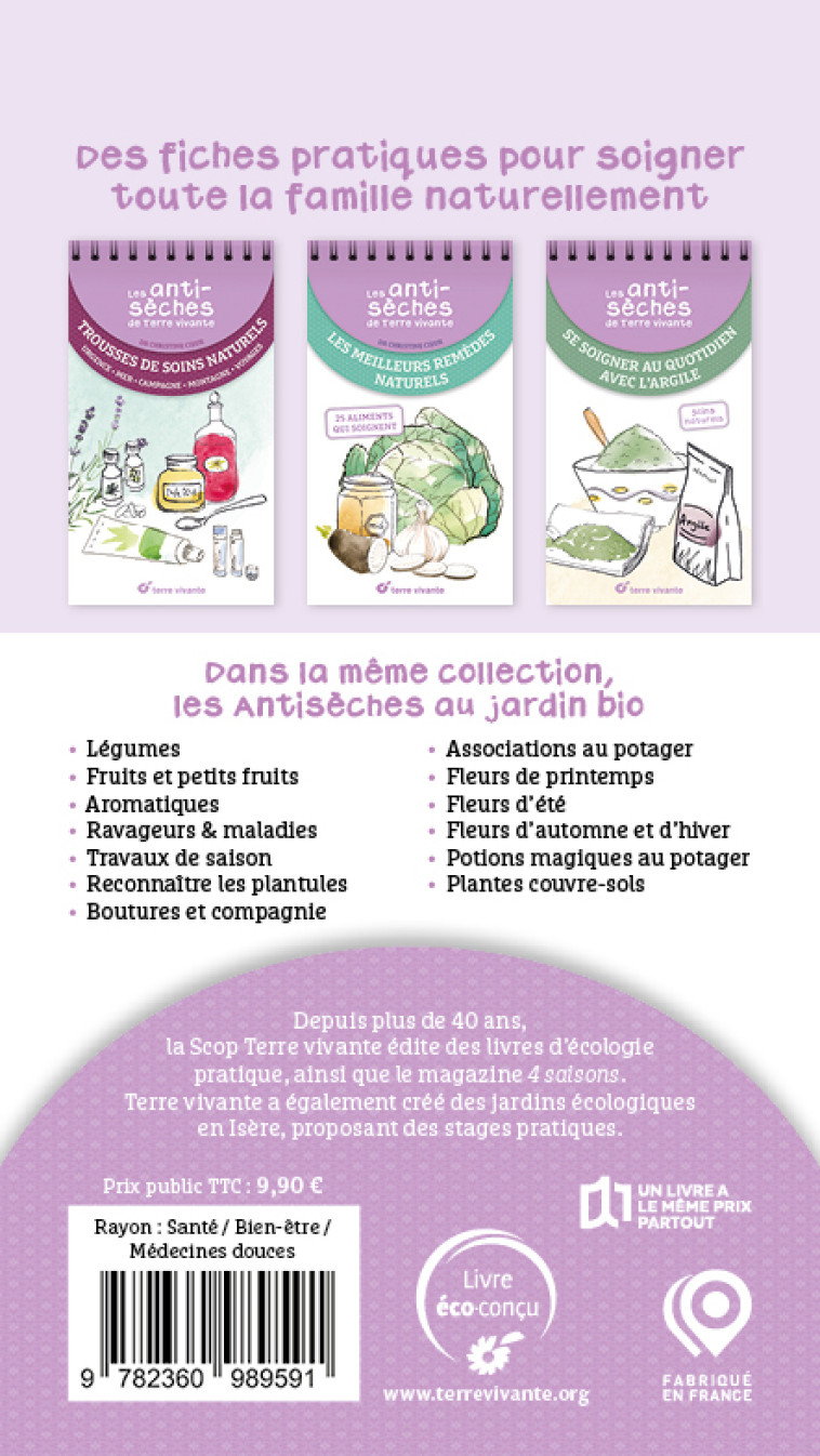 Les antisèches santé de Terre vivante : En forme grâce aux épices - Guy Avril, Guy Avril - TERRE VIVANTE