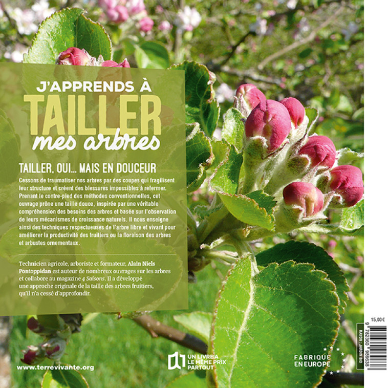 J'apprends à tailler mes arbres - Nouvelle édition - Alain Pontoppidan, Alain Pontoppidan - TERRE VIVANTE
