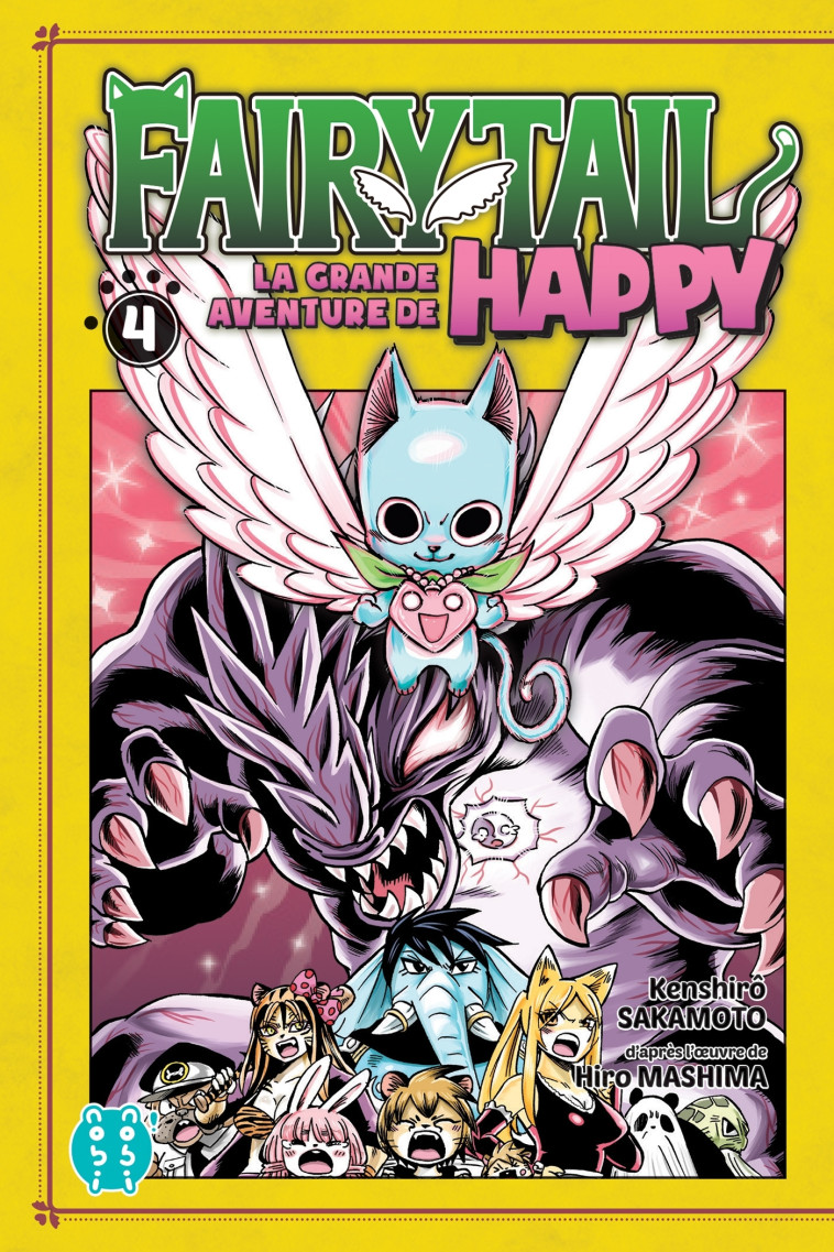 Fairy Tail - La grande aventure de Happy T04 - Kenshirô Sakamoto, Hiro Mashima - NOBI NOBI