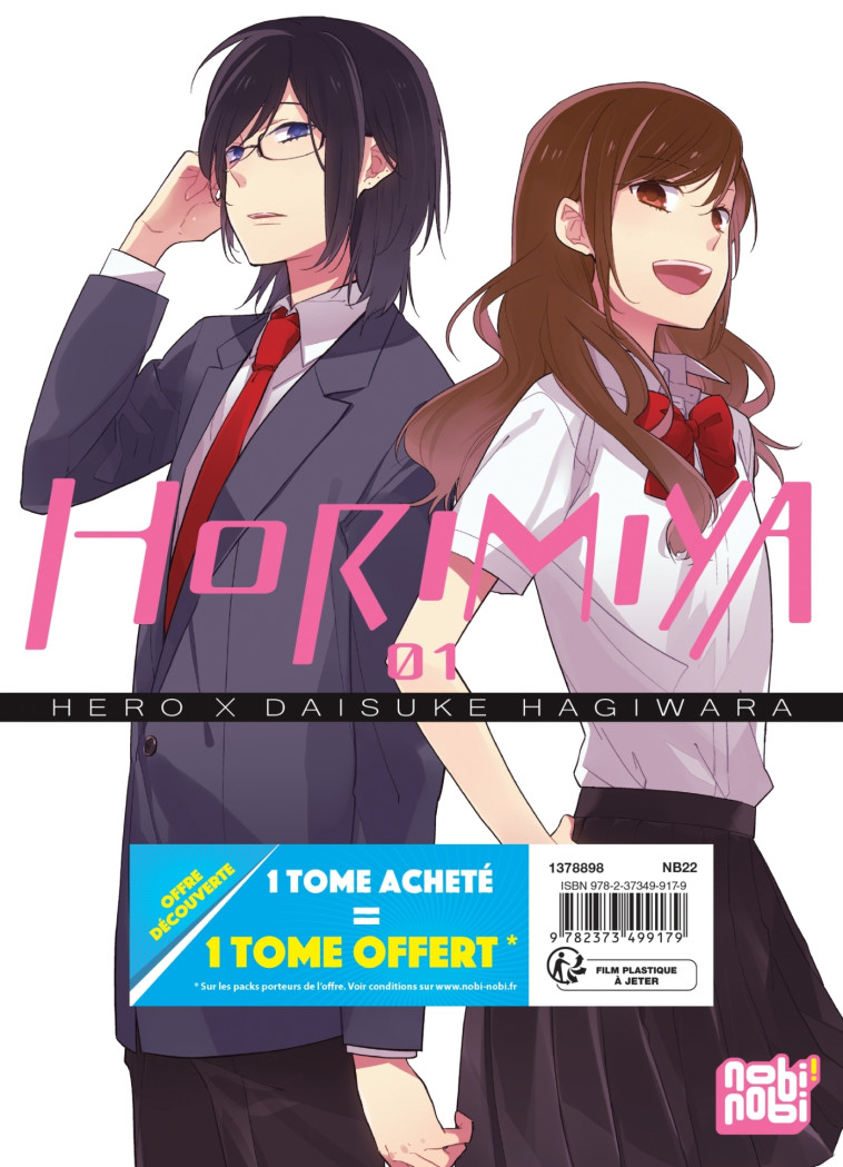 Horimiya Pack Offre Découverte T01 et T02 - Daisuke Hagiwara, HERO HERO,  HERO - NOBI NOBI