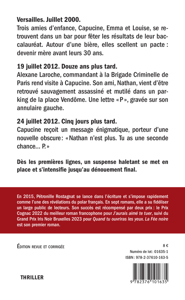 La Fée noire - Pétronille Rostagnat - DU 123