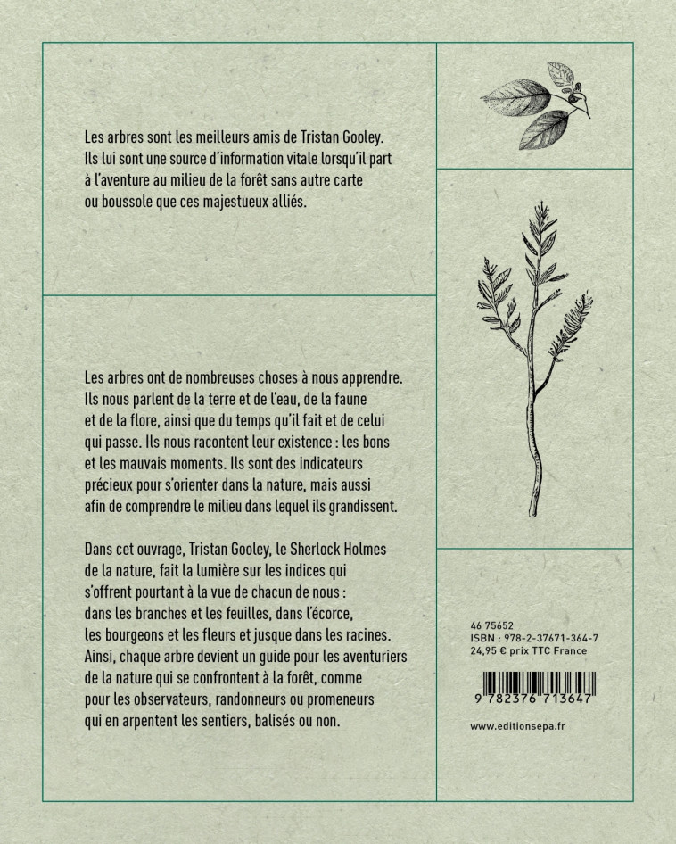 Ce que nous disent les arbres - Tristan Gooley, Simon Bertrand - EPA