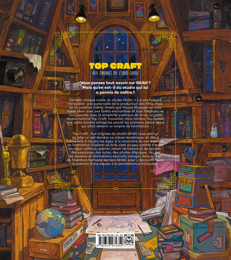 Top Craft : Aux origines du studio Ghibli - Maroin Eluasti, Maroin Eluasti - YNNIS