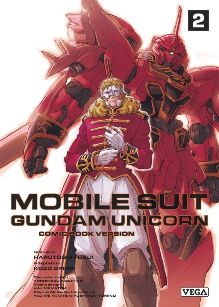 Mobile Suit Gundam Unicorn - Tome 2 -  KOUZOH Ohmori,  Harutoshi Fukui,  KOUZOH Ohmori,  Harutoshi Fukui - VEGA DUPUIS