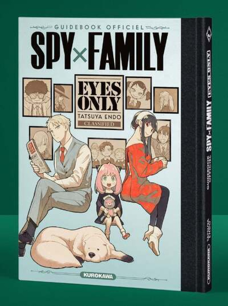 Spy x Family Guidebook - Edition Luxe - Tatsuya Endo, Adrien BECAM, Tatsuya Endo, Adrien BECAM - KUROKAWA