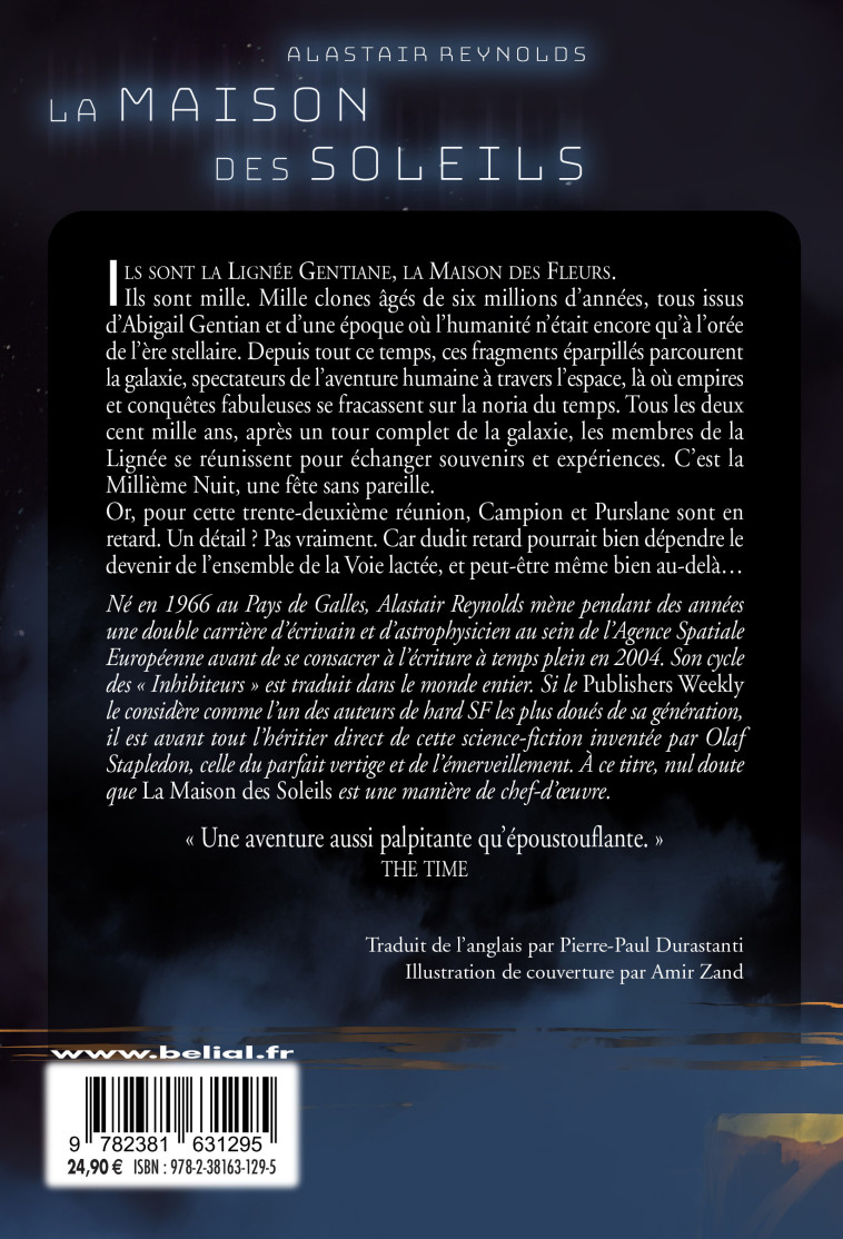 La maison des soleils - Alastair Reynolds, Amir Zand, Pierre-Paul Durastanti, Alastair Reynolds, Amir Zand, Pierre-Paul Durastanti - BELIAL