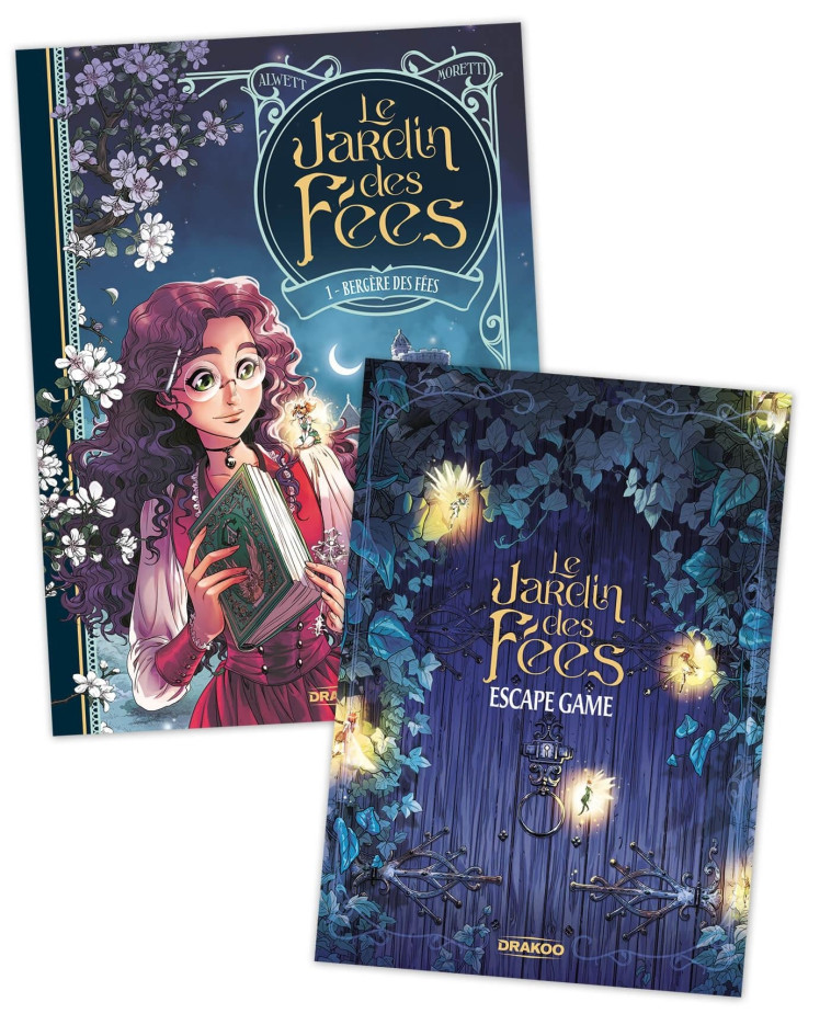 Le Jardin des fées - vol. 01/2 + escape game - édition limitée - Nora Moretti, Audrey Alwett - DRAKOO