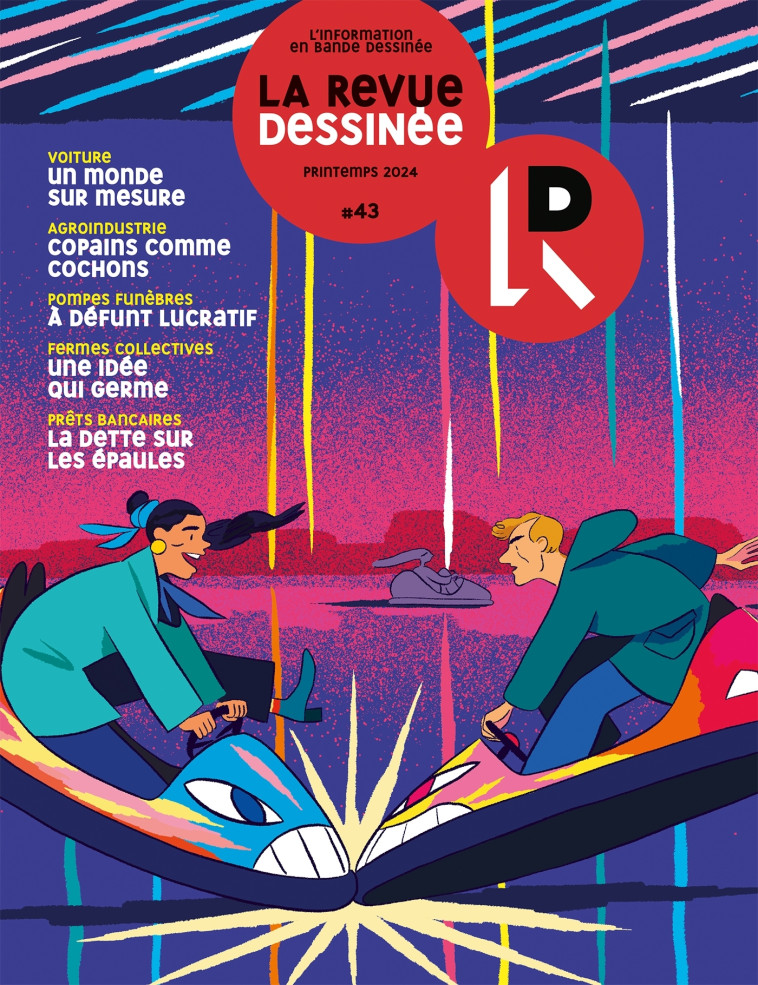 La Revue Dessinée n°43 -  Collectif, Amélie Mougey - REVUE DESSINEE