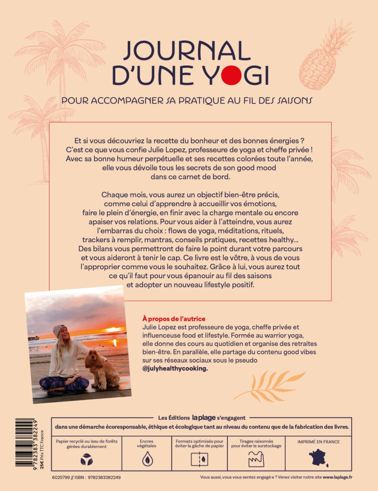 Journal d'une yogi - Julie Lopez - LA PLAGE