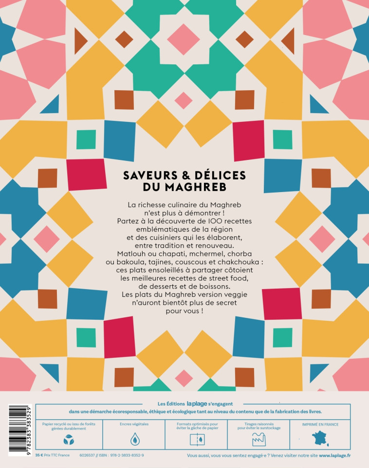 Maghreb Veggie - Sarah Hanoun, Laura SORET, Sarah Hanoun, Laura SORET - LA PLAGE