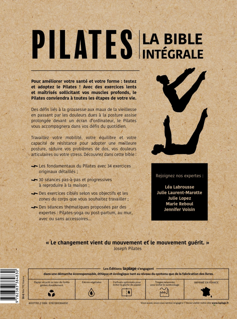 Pilates - collectif d'auteurs,   - LA PLAGE