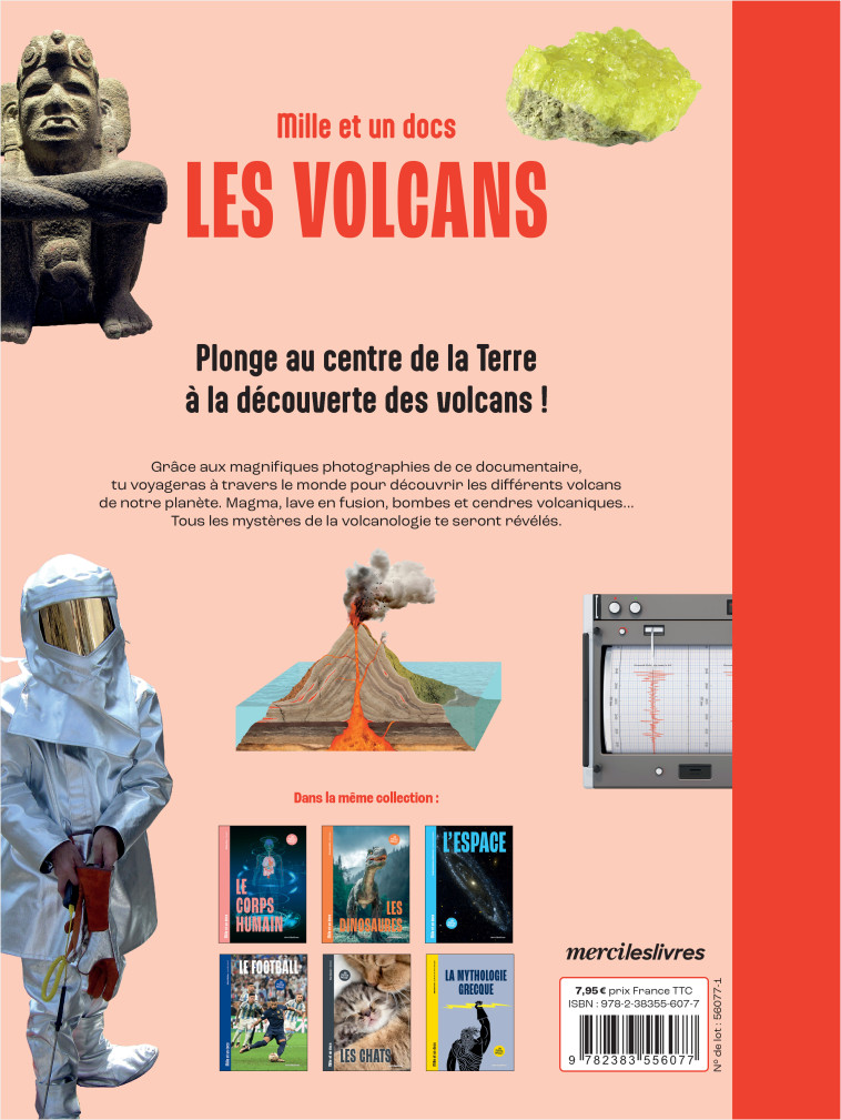 Les Volcans - Mille et un docs - Jacques-Marie Bardintzeff, Jacques-Marie Bardintzeff - MERCILESLIVRES