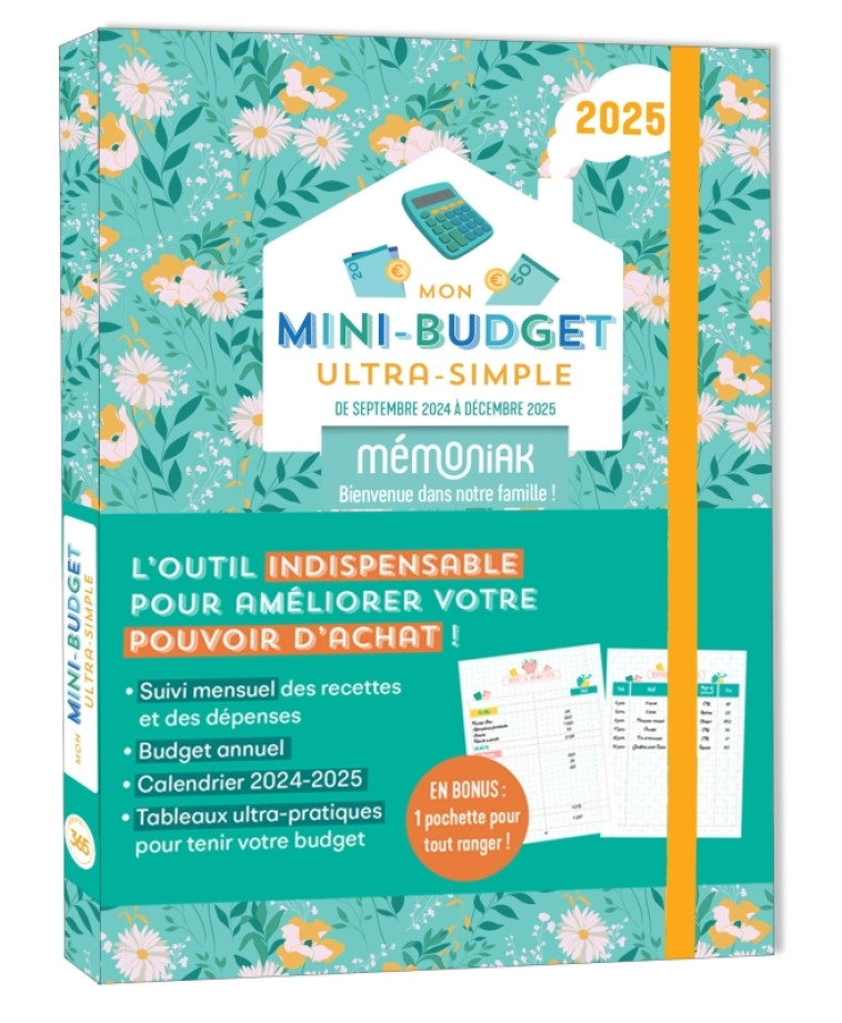 Mon mini-budget ultra-simple Mémoniak, sept. 2024 - déc. 2025 - XXX - 365 PARIS