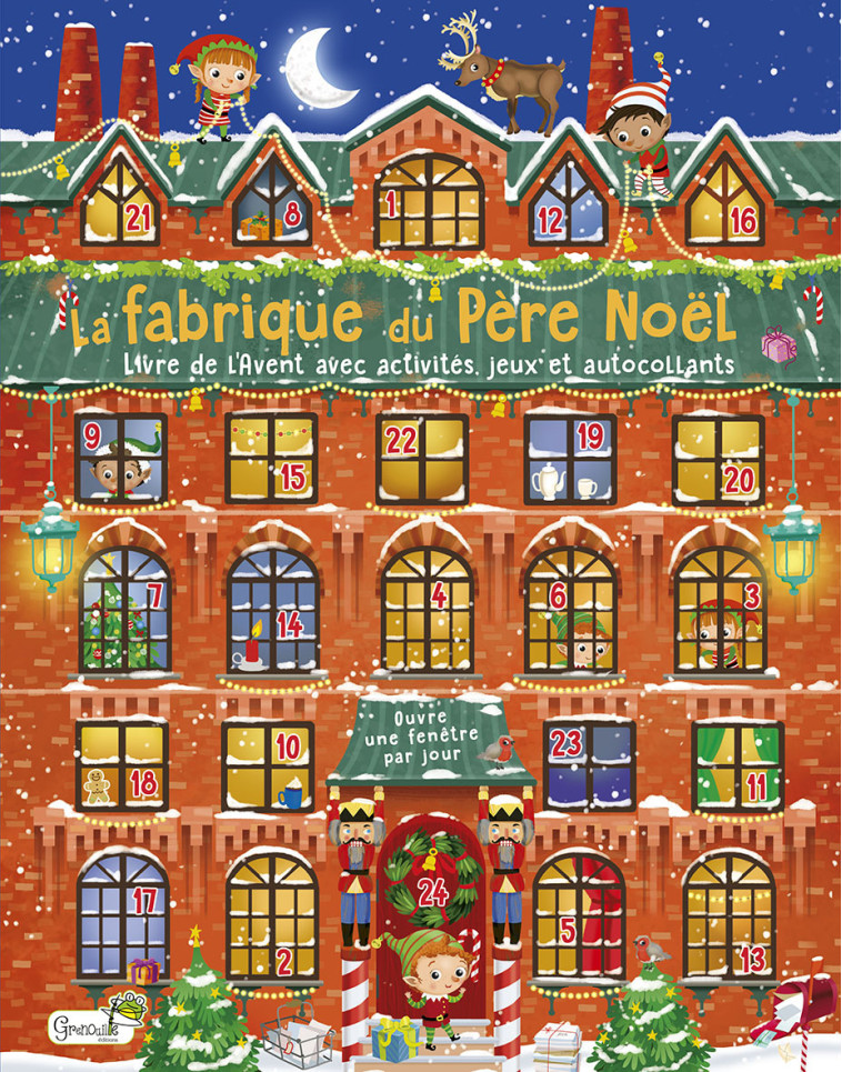 La fabrique du père Noël -  I. MASSOL,  Massol isabelle, Isabelle Massol,  Massol isabelle, Isabelle Massol - GRENOUILLE