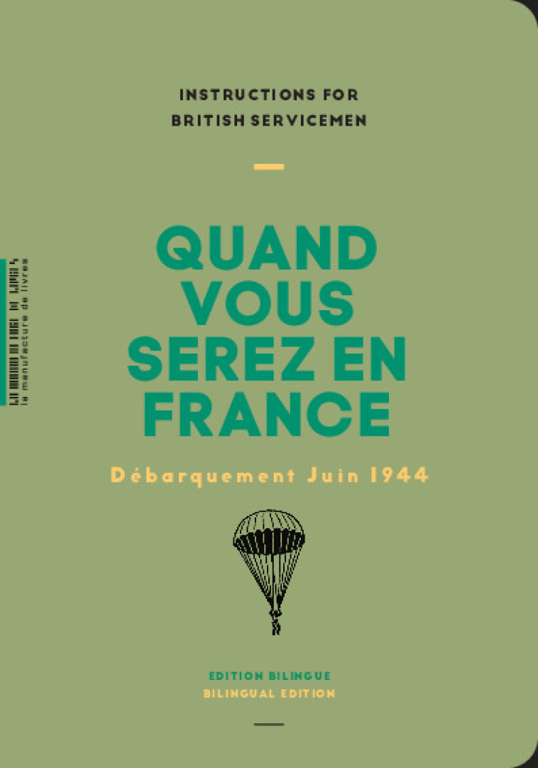 Quand vous serez en France -  Collectif - MANUFACTURE LIV