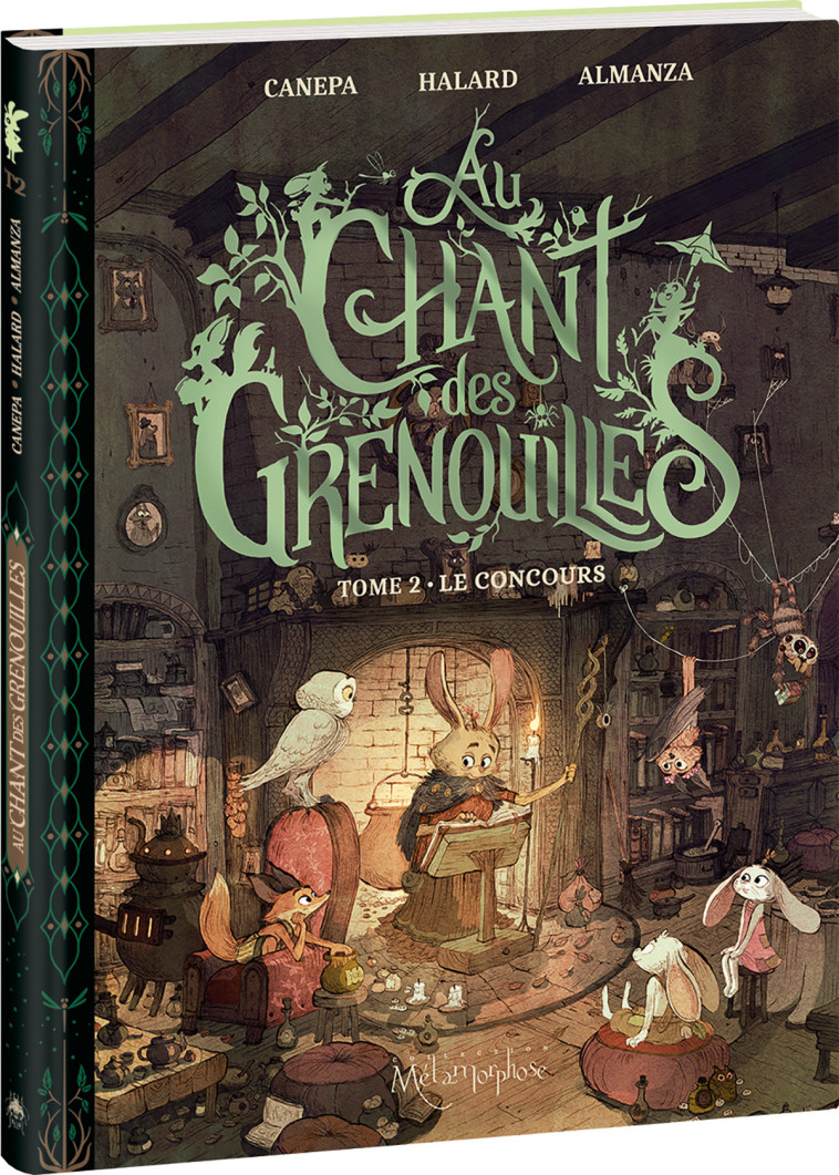 Au chant des grenouilles - Tome 2 - Anaïs Halard, Barbara Canepa, Jérémie Almanza, Jérémie Almanza, Anaïs Halard, Barbara Canepa - OXYMORE