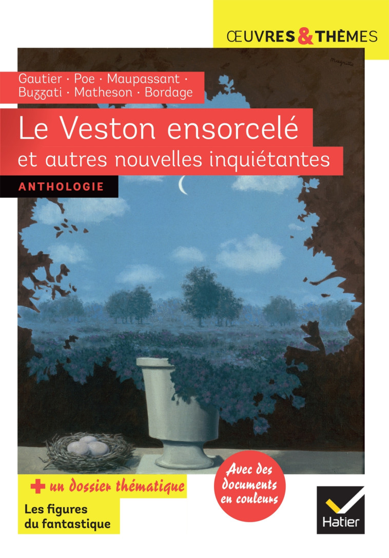 Le Veston ensorcelé et autres nouvelles inquiétantes - DINO BUZZATI, Théophile Gautier, Edgar Allan Poe, Guy Maupassant, Richard Matheson, Pierre Bordage - HATIER
