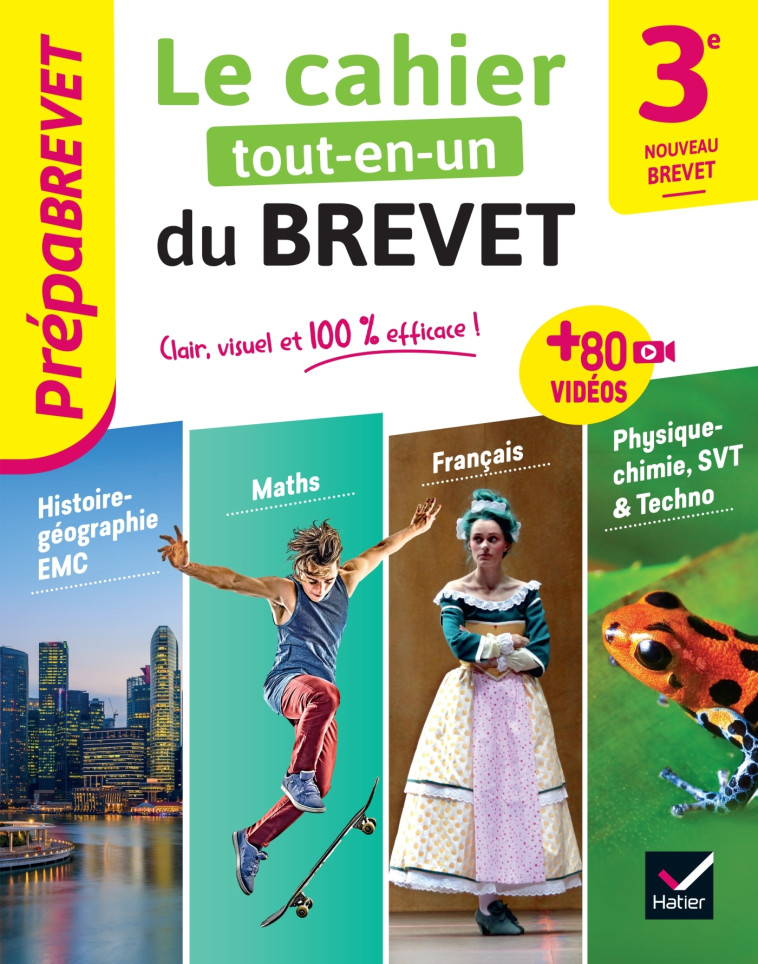Prépabrevet - Le Cahier Tout-en-un du Brevet - Brevet 2025 -   - HATIER