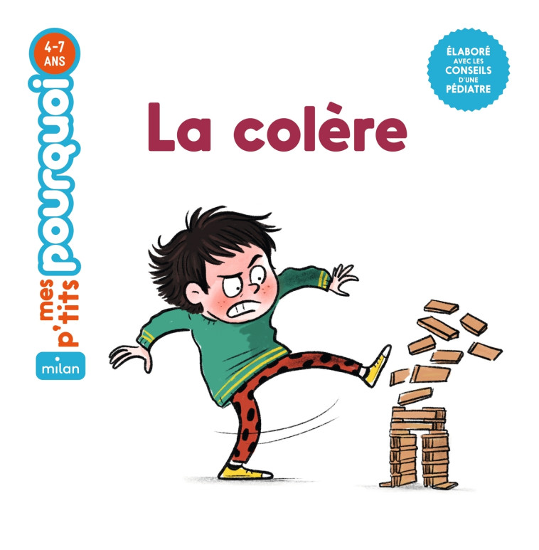 La colère - Camille Laurans, Isabelle Maroger, Camille Laurans, Isabelle Maroger - MILAN