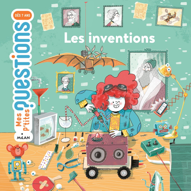 Les inventions - Pascale Hédelin, Thibaut Rassat, Pascale Hédelin, Thibaut Rassat - MILAN