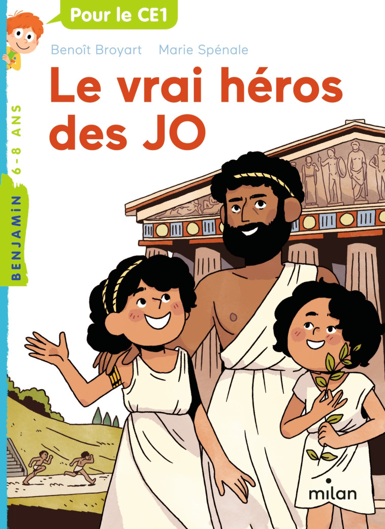 Le vrai héros des JO - Benoît Broyart, Marie Spénale, Benoît Broyart, Marie Spénale - MILAN