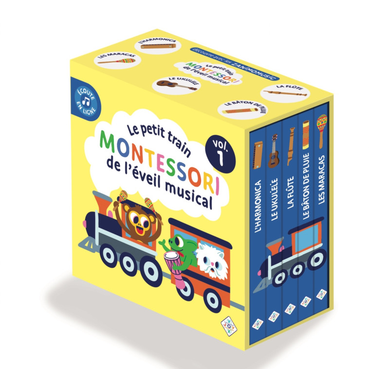 LE PETIT TRAIN MONTESSORI DE L'EVEIL MUSICAL : VOL. 1 -  PALOMBI ISABELLE - JOYVOX