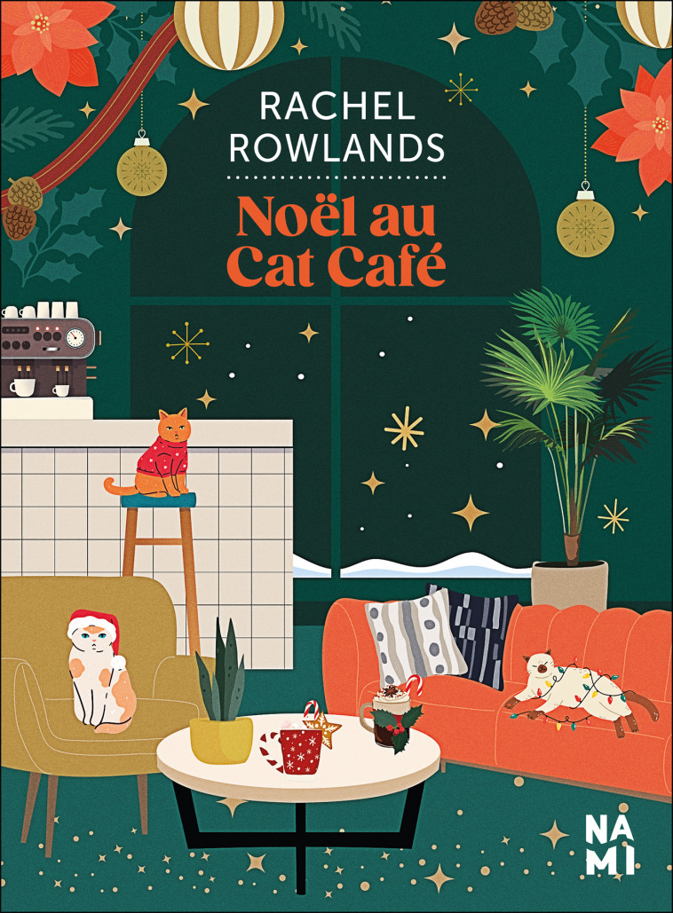 Noël au Cat Café - Rachel Rowlands, Suzy Borello, Suzy Borello, Rachel Rowlands - NAMI