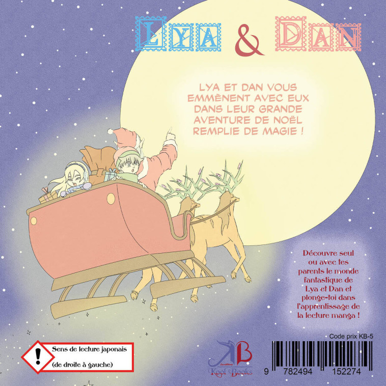 LYA ET DAN ET LA MAGIE DE NOELLE -  Oni Tetsubo, Tony Boutemy,  TONY BOUTEMY - KOOL BOOKS