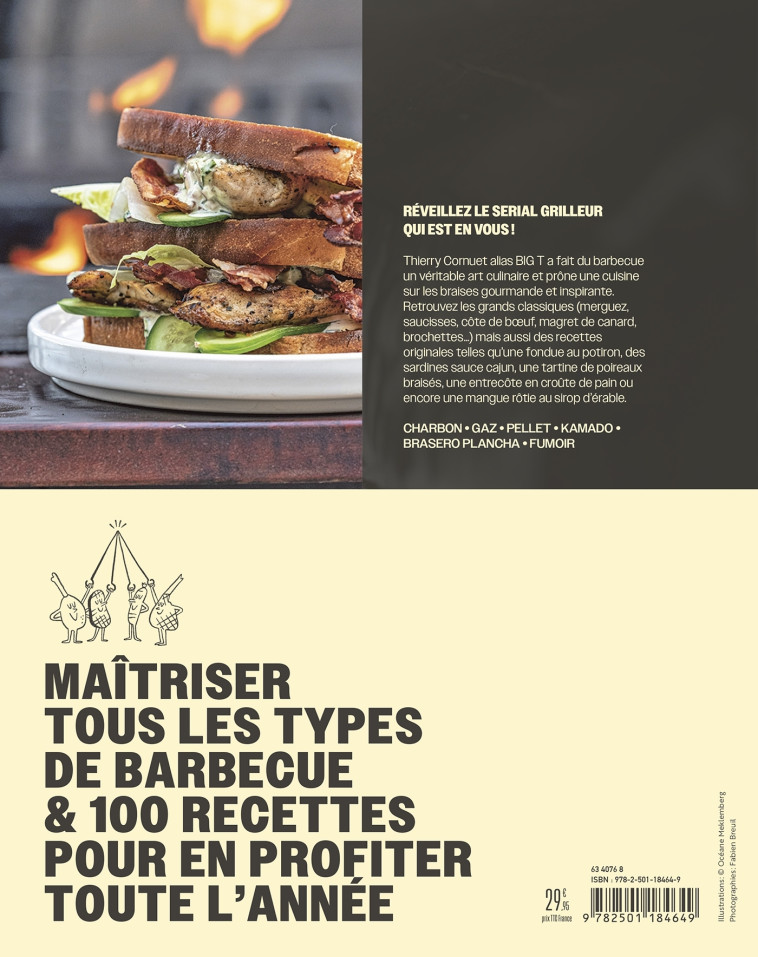 L'art du barbecue - T Big, Big T Big T,  Big T,  Big T - MARABOUT