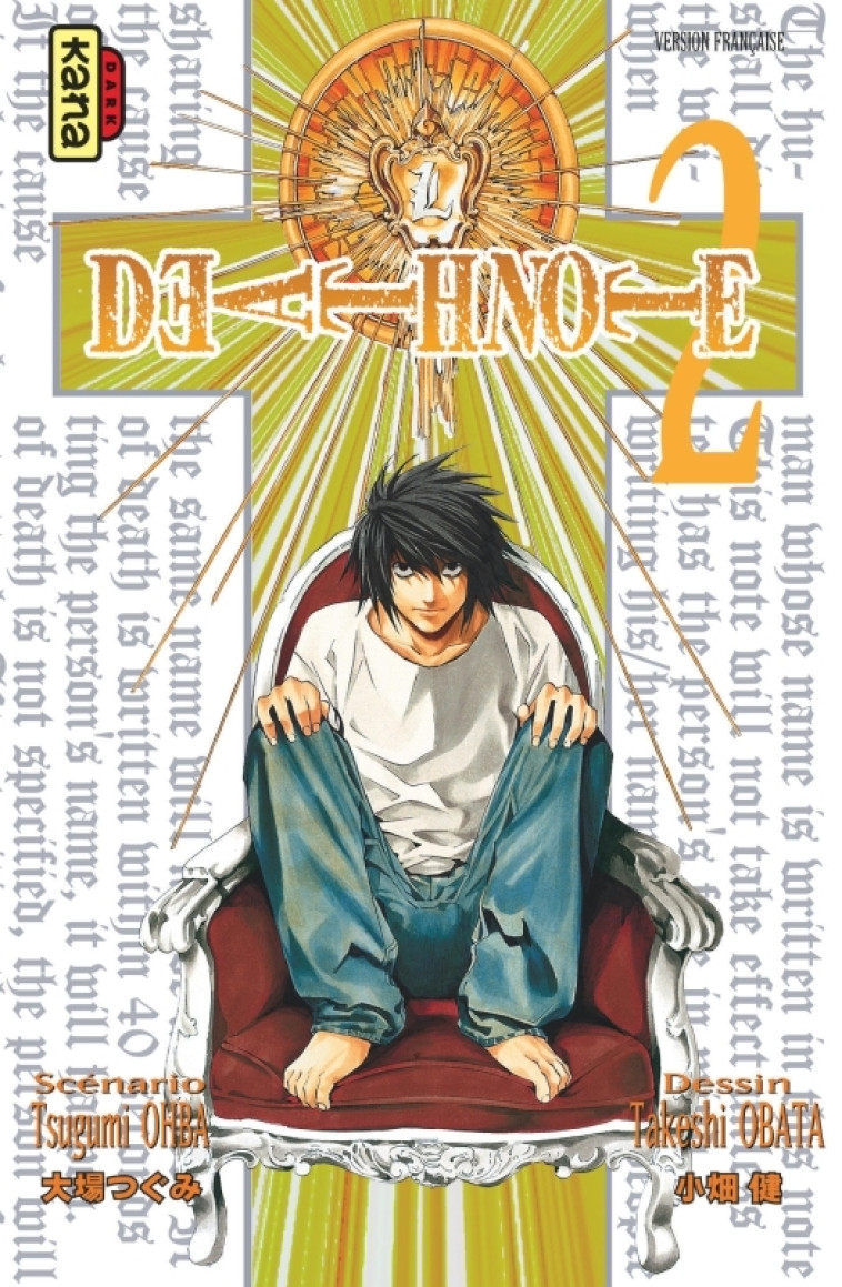 Death Note - Tome 2 - Tsugumi Ohba Tsugumi Ohba, Takeshi Obata Takeshi Obata,  Tsugumi Ohba,  Takeshi Obata - KANA