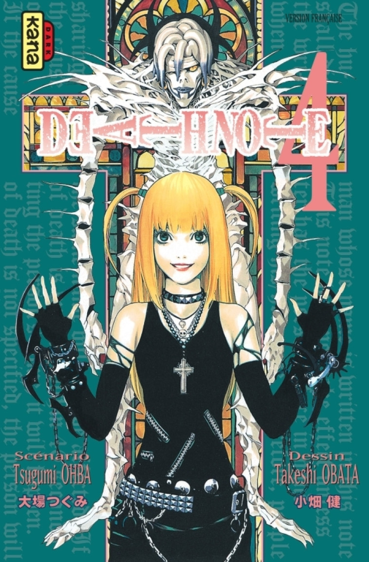 Death Note - Tome 4 - Tsugumi Ohba Tsugumi Ohba, Takeshi Obata Takeshi Obata,  Tsugumi Ohba,  Takeshi Obata - KANA