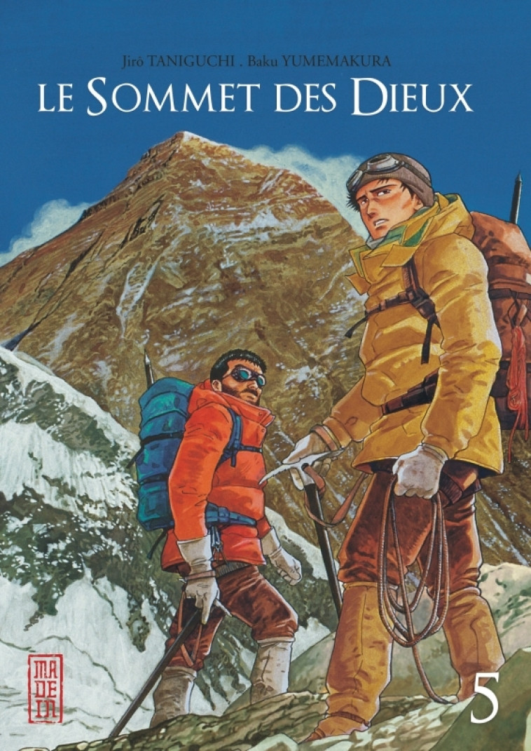 Le Sommet des Dieux - Tome 5 - Jirô Taniguchi Jirô Taniguchi, Baku Yumemakura Baku Yumemakura,  JIRO TANIGUCHI,  Baku Yumemakura,  JIRO TANIGUCHI,  JIRO TANIGUCHI,  Baku Yumemakura - KANA