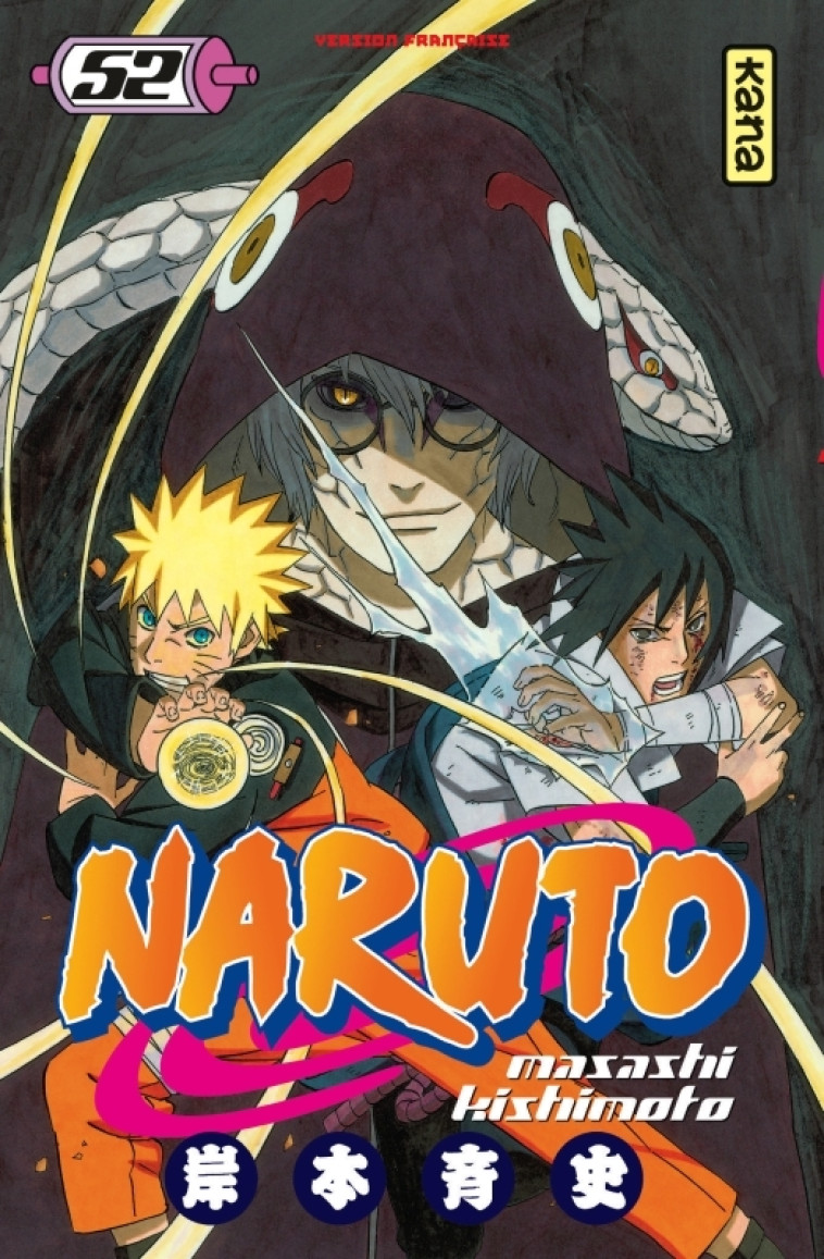 Naruto - Tome 52 - Masashi Kishimoto Masashi Kishimoto,  MASASHI KISHIMOTO,  MASASHI KISHIMOTO - KANA