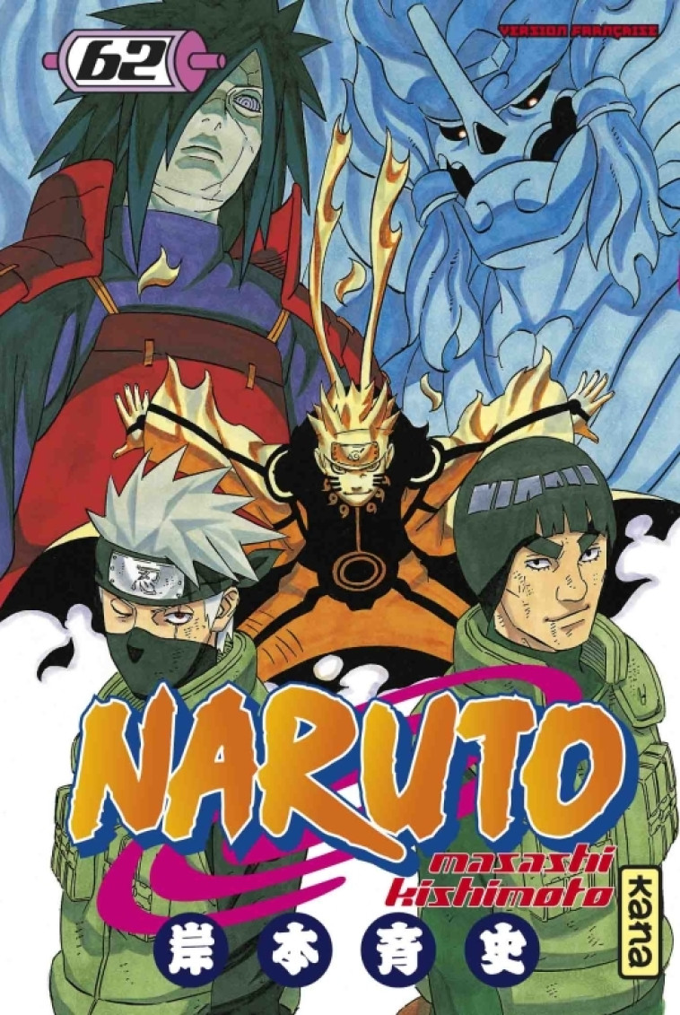Naruto - Tome 62 - Masashi Kishimoto Masashi Kishimoto,  MASASHI KISHIMOTO,  MASASHI KISHIMOTO - KANA