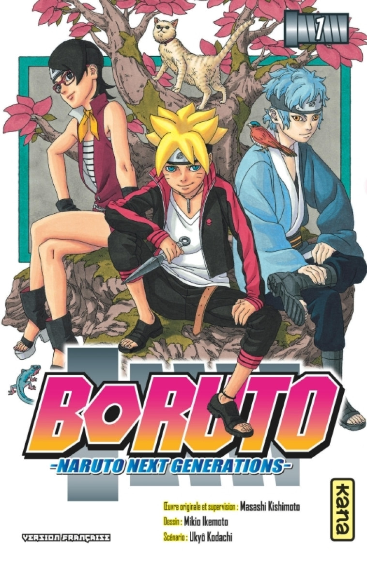 Boruto - Naruto next generations - Tome 1 - Masashi Kishimoto Masashi Kishimoto, Ukyo Kodachi Ukyo Kodachi, Mikio Ikemoto Mikio Ikemoto,  MASASHI KISHIMOTO,  Ukyo Kodachi,  Mikio Ikemoto - KANA