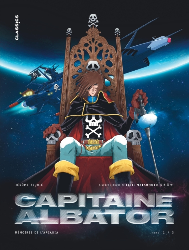 Capitaine Albator - Mémoires de l'Arcadia - Tome 1 - Alquie Jérôme Alquie Jérôme,  Alquie Jérôme,  Alquie Jérôme,  Alquie Jérôme - KANA