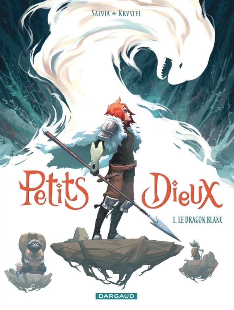 Petits Dieux - Tome 1 - Le Dragon blanc - Salvia Mathieu Salvia Mathieu, Krystel Krystel,  Salvia Mathieu,  Krystel,  Salvia Mathieu,  Krystel - DARGAUD