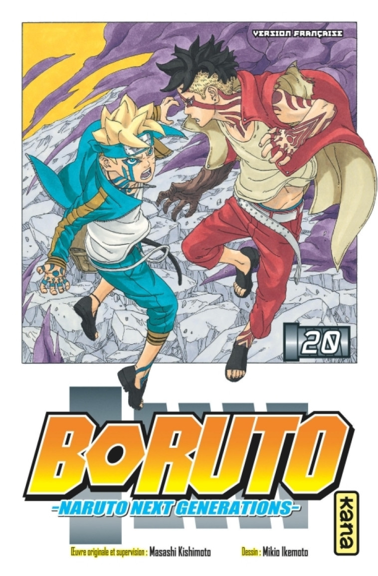 Boruto - Naruto next generations - Tome 20 - Mikio Ikemoto Mikio Ikemoto, Masashi Kishimoto Masashi Kishimoto,  Mikio Ikemoto,  MASASHI KISHIMOTO,  MASASHI KISHIMOTO - KANA