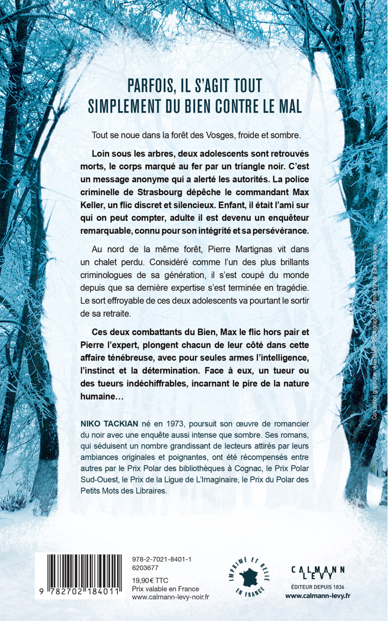 Triangle noir - Niko Tackian - CALMANN-LEVY