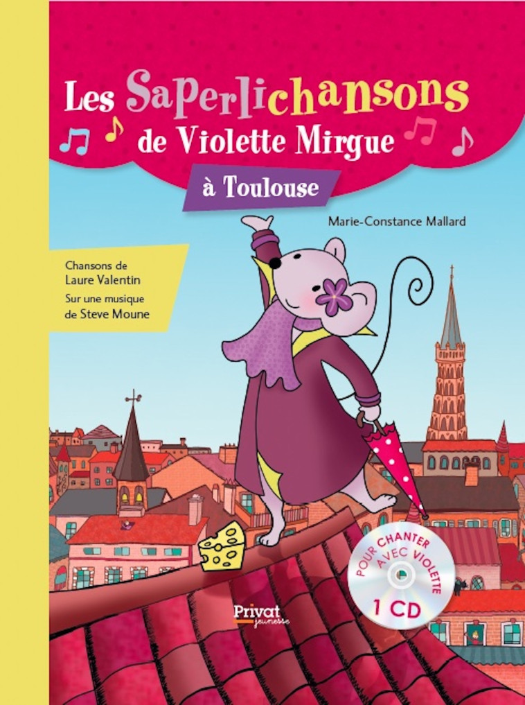 Les saperlichansons de  Violette Mirgue à Toulouse - Marie-Constance Mallard, Steve Moune, Laure Valentin - PRIVAT