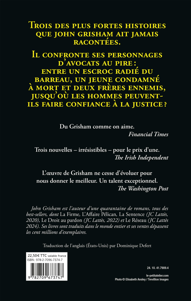 Les adversaires - John Grisham, John Grisham - LATTES