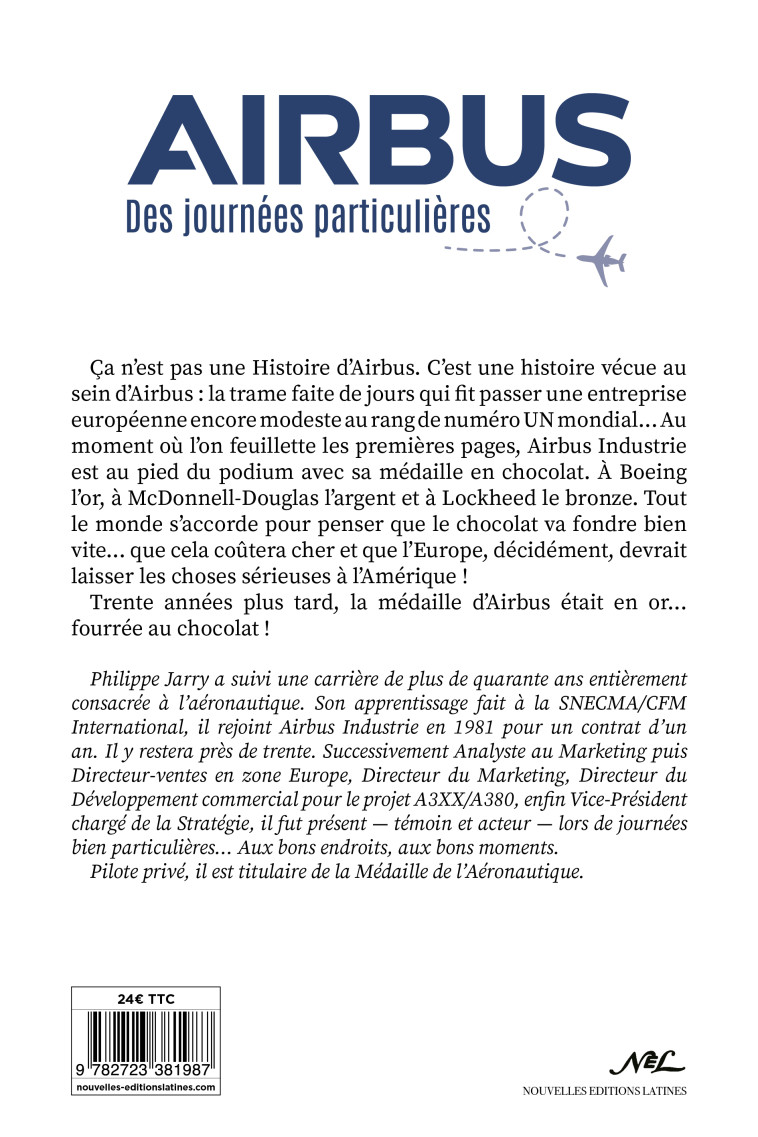 Airbus, des journées particulières - PHILIPPE JARRY - NEL