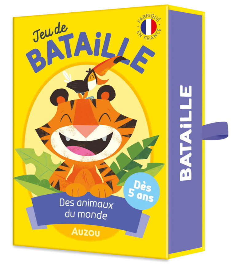 Jeu de bataille des animaux du monde - YANAK JOHNNY YANAK JOHNNY,  YANAK JOHNNY,  YANAK JOHNNY, Johnny Yanak - AUZOU