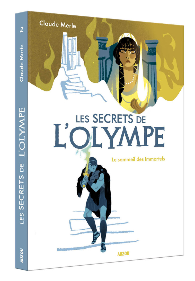 Les secrets de l'olympe le sommeil des immortels - Claude Merle, Annette Marnat, Claude Merle, Annette Marnat - AUZOU